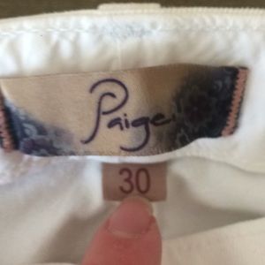 White Paige jeans
